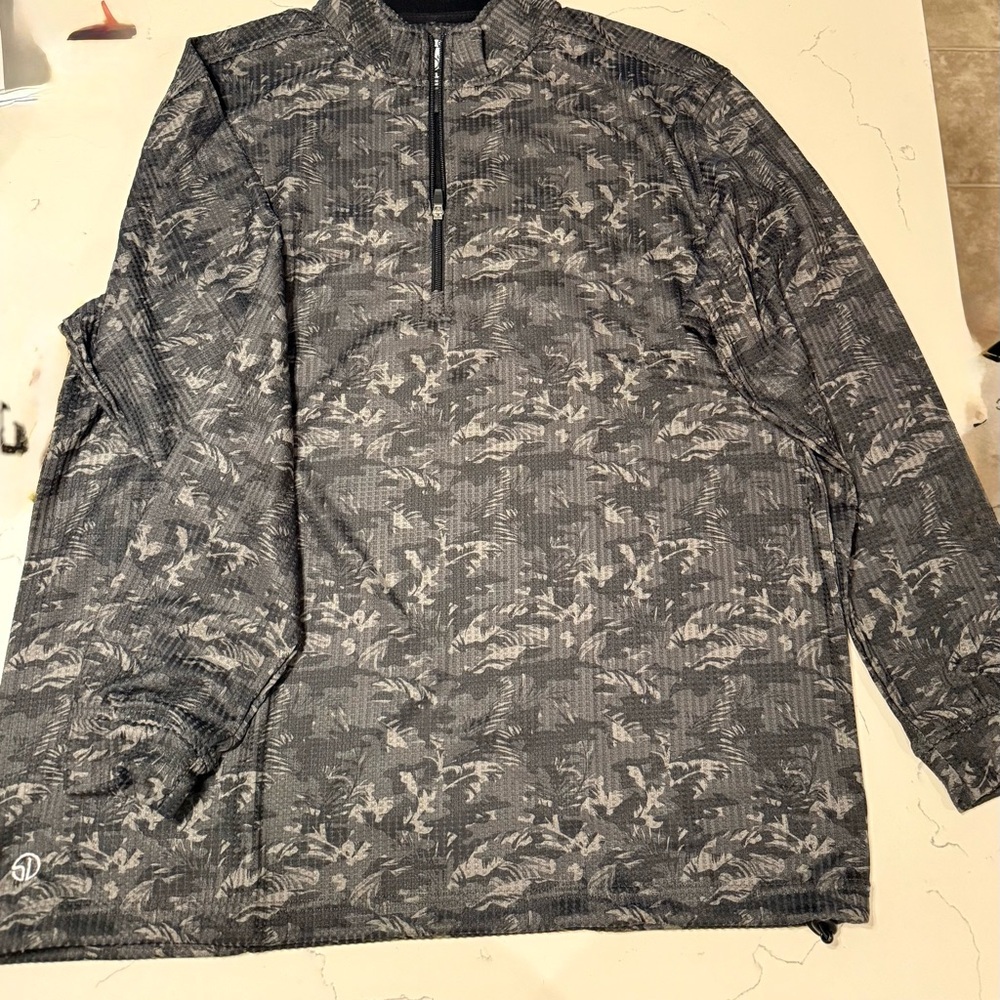Men's Gray Patterned Lightweight Jacket